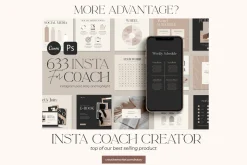 6 in 1 Bundle Coach Creator CANVA PS