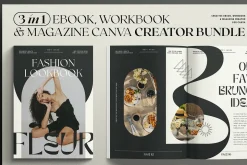 3 in 1 - Canva Magazine/eBook BUNDLE