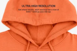 Independent 4500 Hooded Mockups