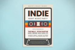 Indie Music Flyer