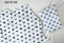Indigo Blue Watercolor Patterns