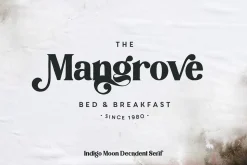 Indigo Moon Decadent Serif