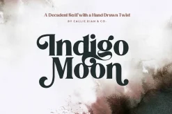 Indigo Moon Decadent Serif