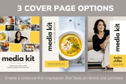 Influencer & Blogger Canva Media Kit