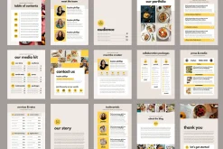 Influencer & Blogger Canva Media Kit