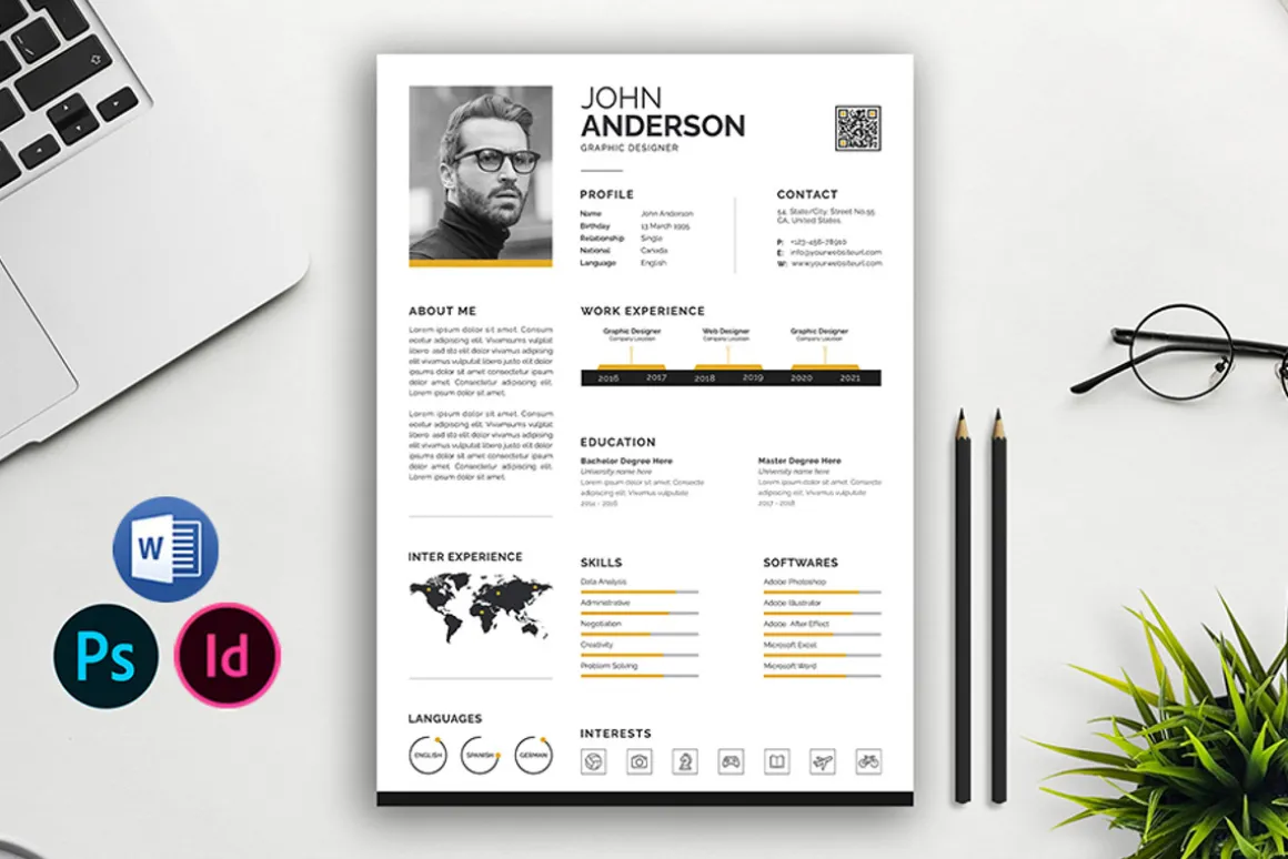 Infographic Resume Template