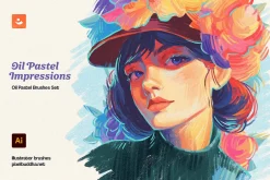 18-in-1 Illustrator Brushes Bundle