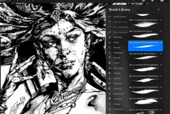INK• 63 inking brushes for Procreate