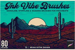 Ink Vibe Procreate Brushes