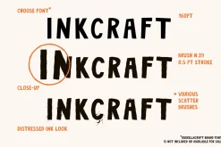 InkCraft | Illustrator Brushes