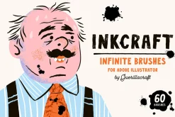 InkCraft | Illustrator Brushes