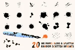 InkCraft | Illustrator Brushes