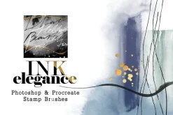 Ink Elegance - PS & Procreate Stamps