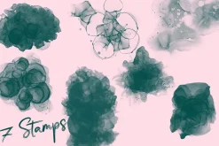Ink & Glitter Procreate Brushes