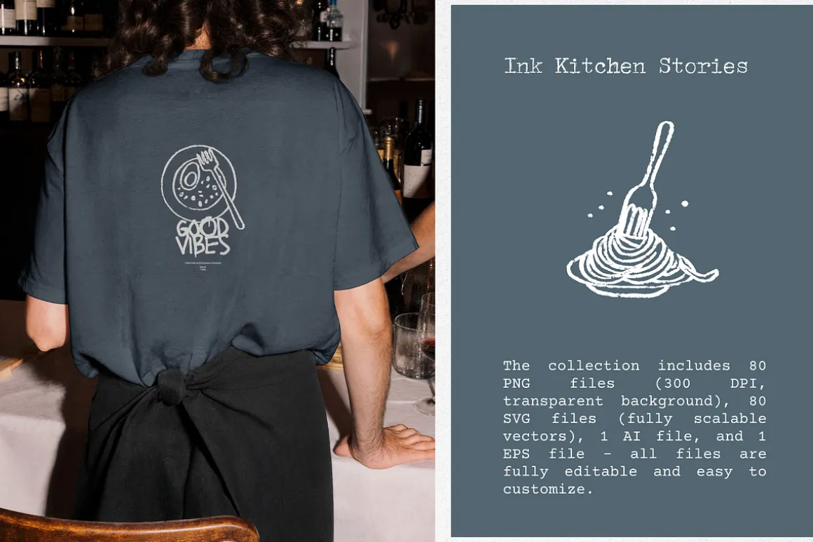 Ink Kitchen Stories: Food Collection