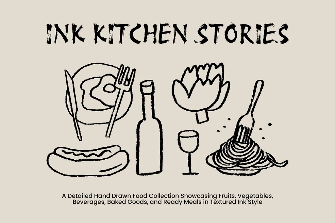 Ink Kitchen Stories: Food Collection