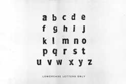Inkstamp Display Font
