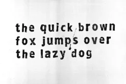 Inkstamp Display Font