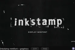 Inkstamp Display Font
