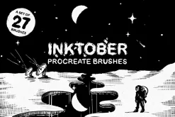 Inktober Procreate brushes