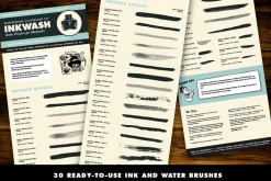 InkWash | Vector Ink Watercolors