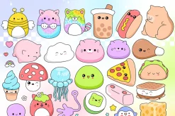 In My Squishy Era: Clipart Bundle