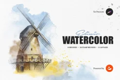 12-in-1 Procreate Brushes Bundle