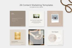 Instagram Canva Minimalist Templates