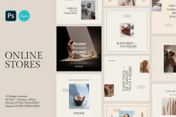 Instagram BUNDLE - Canva & PS