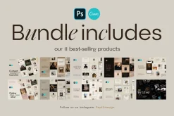 Instagram BUNDLE - Canva & PS
