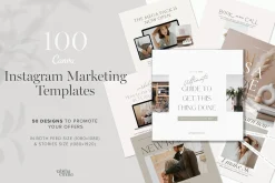 Instagram Marketing Canva Templates