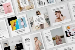 Instagram Post Template Social Media