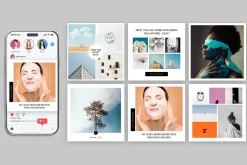 Instagram Post Template Social Media