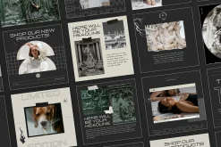 Instagram Social Media CANVA Grunge