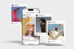Instagram Social Media Mockup