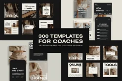 300 Instagram Templates for Coaches