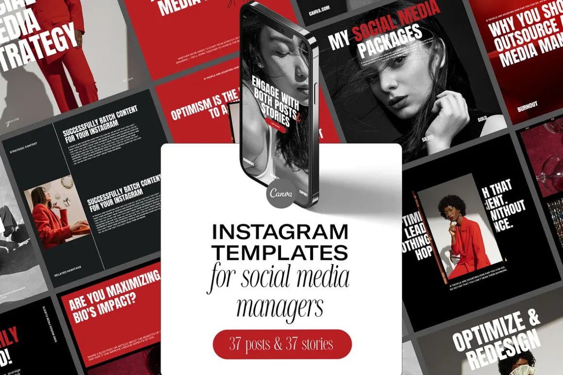 Instagram Templates Post & Stories