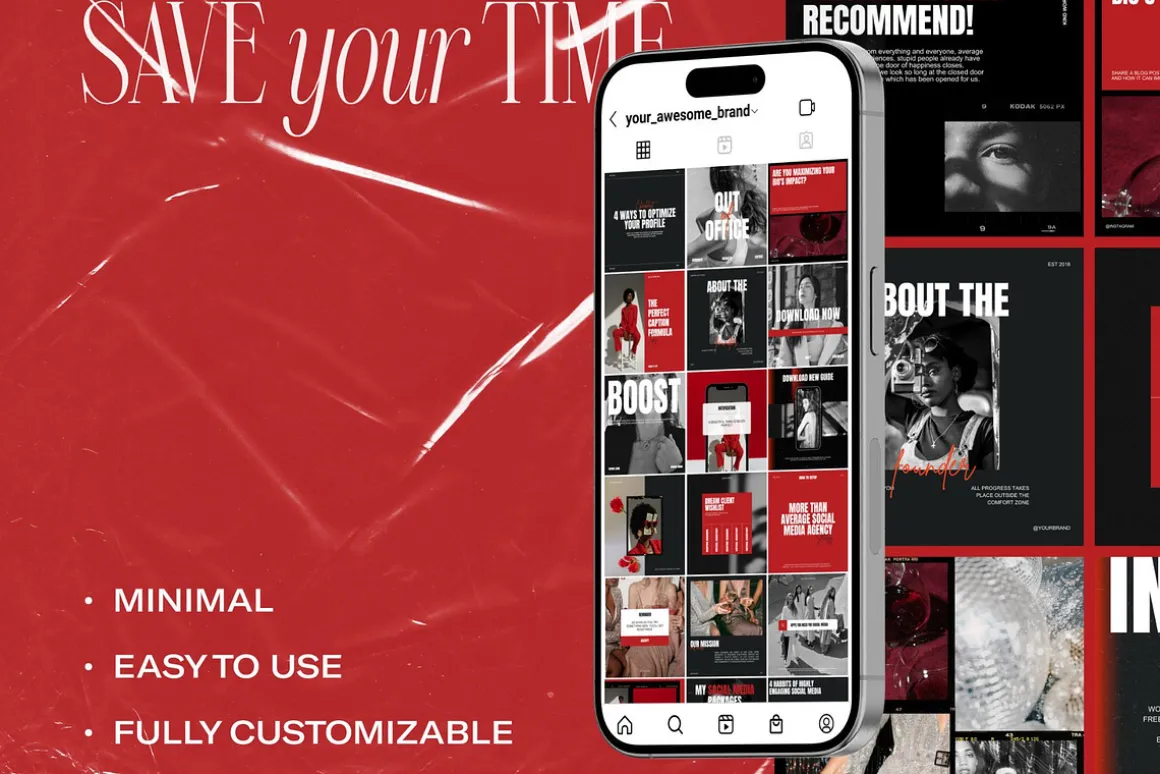 Instagram Templates Post & Stories