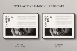 Interactive eBook Template Landscape