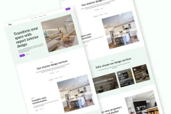 Interior - Landing Page Template