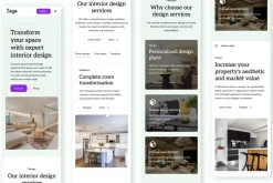 Interior - Landing Page Template