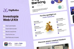 Investopia - Finance Responsive Web
