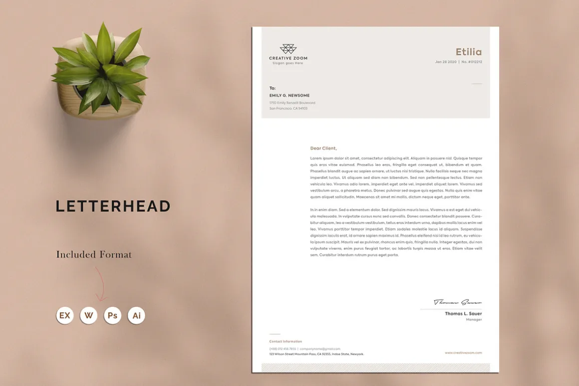 Invoice | Brif | Estimation