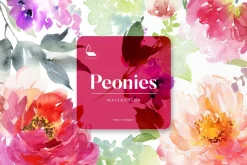 4-in-1 Watercolor Floral Bundle 03