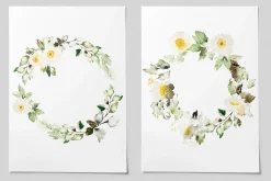 4-in-1 Watercolor Floral Bundle 03