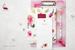 4-in-1 Watercolor Floral Bundle 03