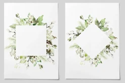 4-in-1 Watercolor Floral Bundle 03