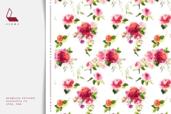 4-in-1 Watercolor Floral Bundle 03
