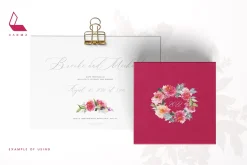4-in-1 Watercolor Floral Bundle 03