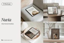 9 iPad Mockup Bundle